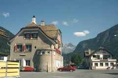 Zernez, Rhätische Bahn, 14. July 2003